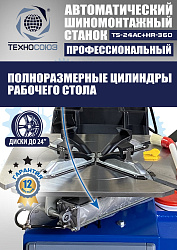 Комплект TS24AC+HR360 Станок шиномонтажный автомат+TS-600 Балансировочный стенд для легковых авто